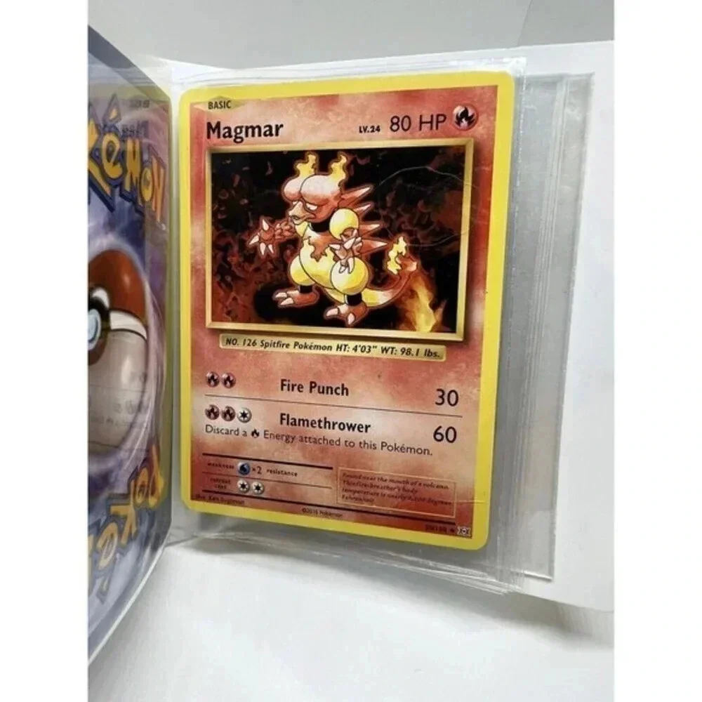2016 Pokemon TCG: XY-Steam Siege Mini Collector's Album with Mix Lot Of 17 Cards